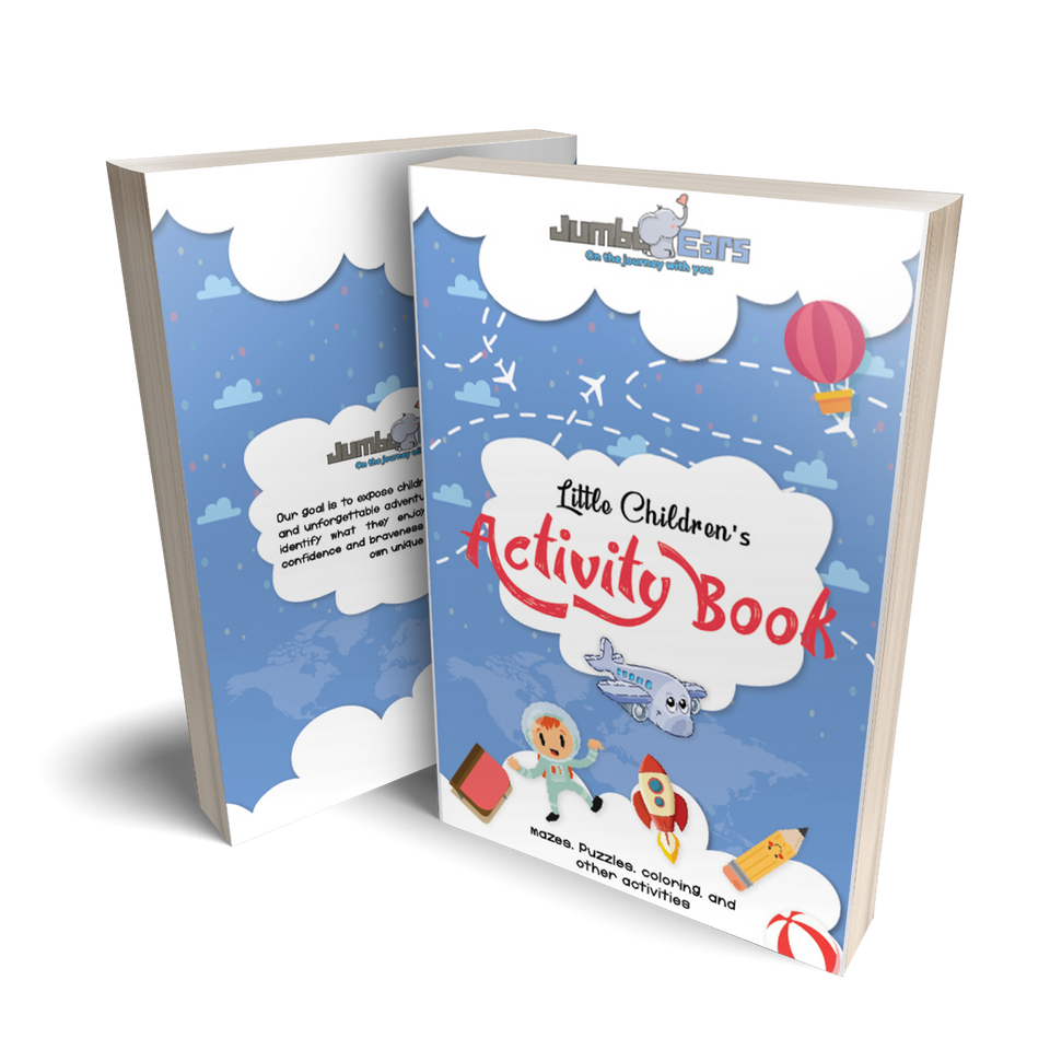 Little Children's Activity Book by Jumbo Ears - JUMBO EARS