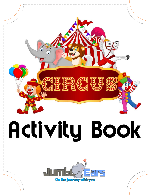 Circus Activity Book by Jumbo Ears - JUMBO EARS