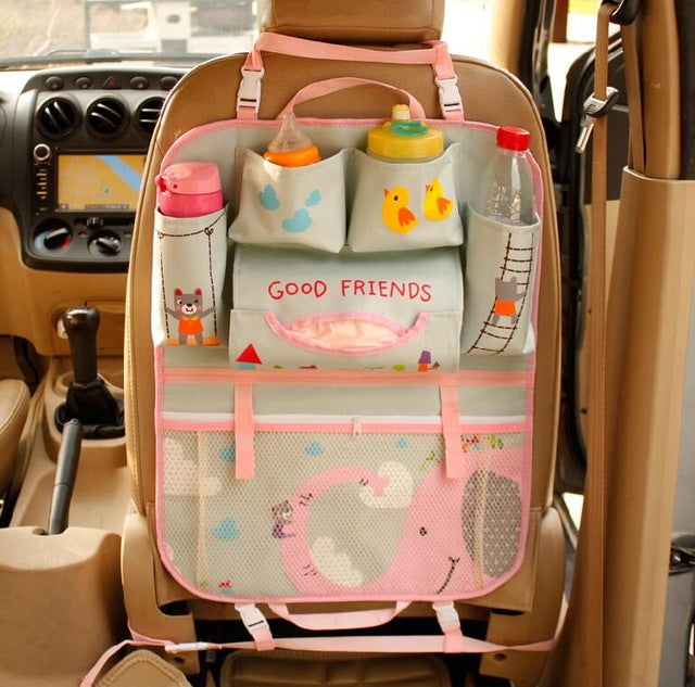 Kids Multi Pocket Back Seat Organizer - JUMBO EARS